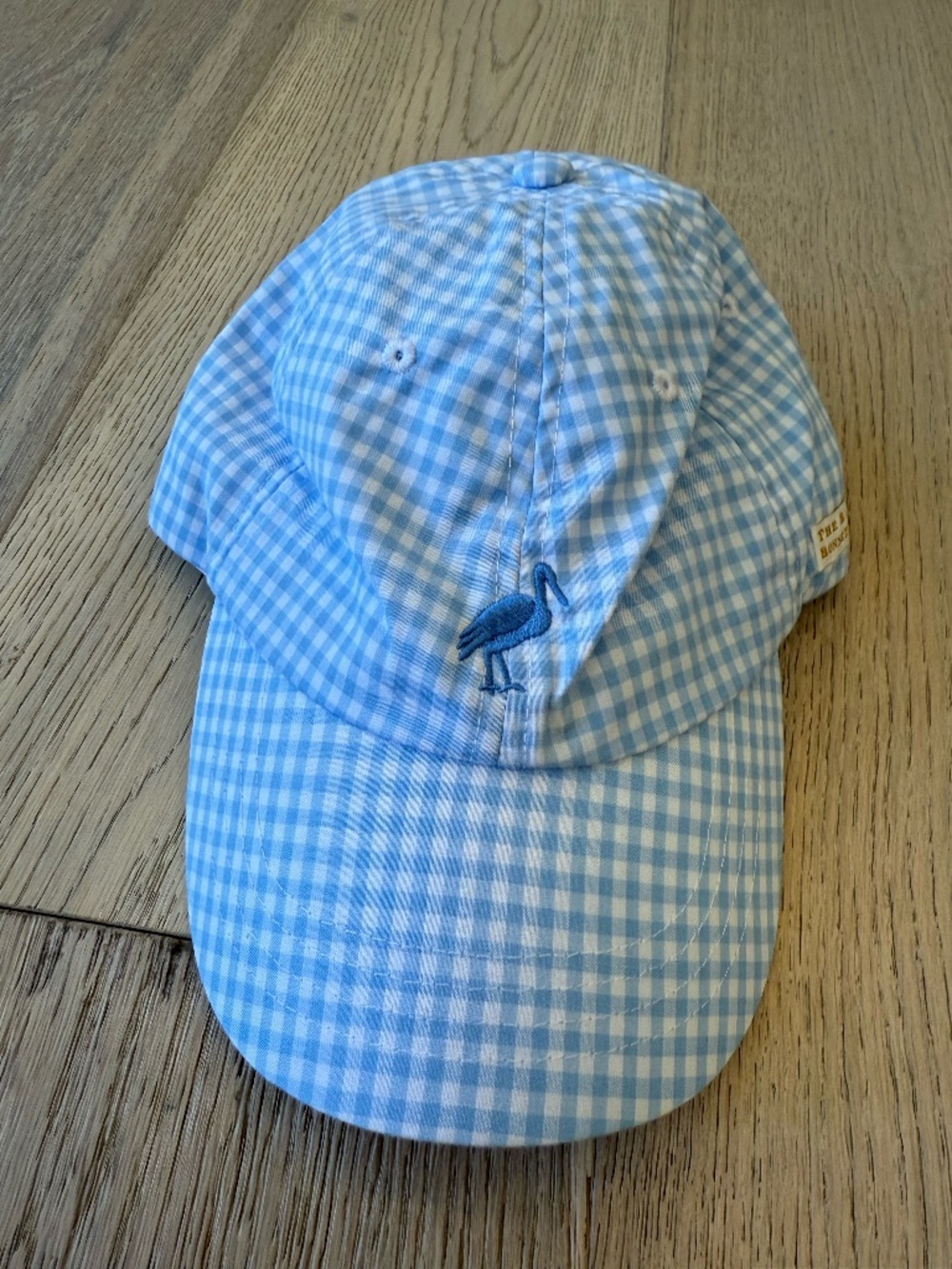NWOT TBBC Buckhead Blue Gingham w/ Barbados Blue Stork | NS | NWOT